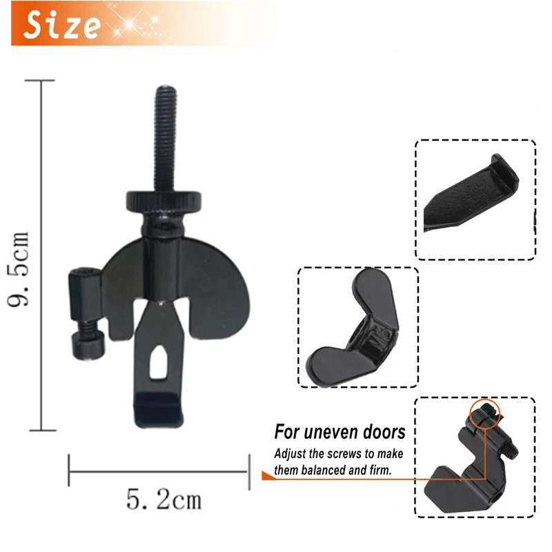 🔒 Verrou de Porte Portable – Sécurité Supplémentaire pour Voyage et Maison