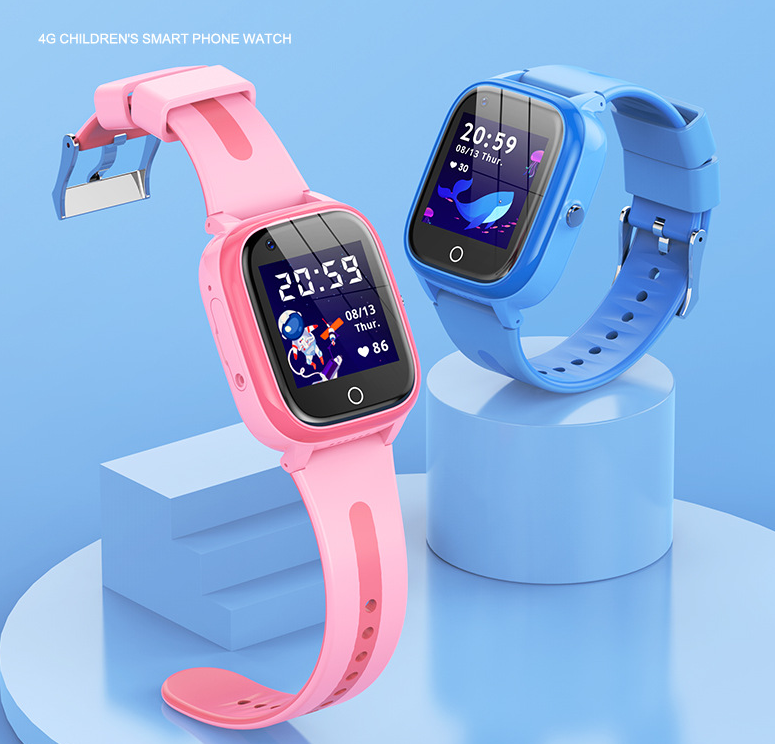 🧒 Montre Téléphone GPS Enfant 4G Étanche – Écran Tactile & Vidéo