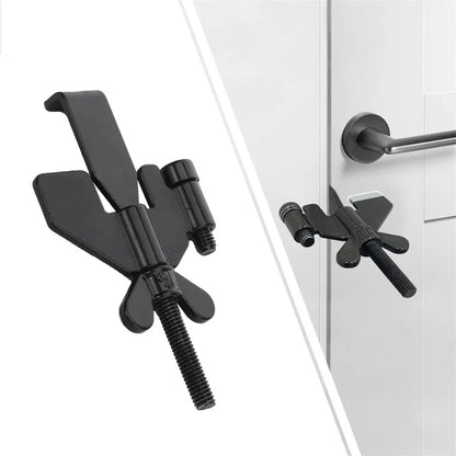 🔒 Verrou de Porte Portable – Sécurité Supplémentaire pour Voyage et Maison
